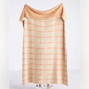 Anthropologie Cozy Knit Fable throw blanket